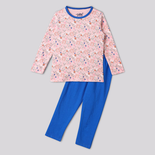 Pink Woods & Blue Skies Pajama Set