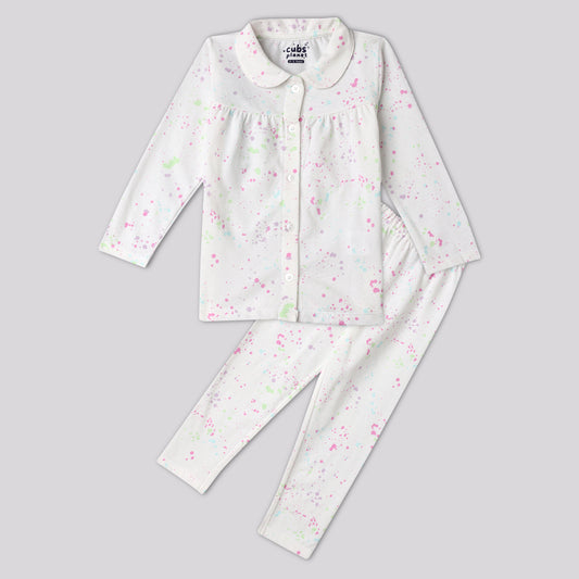 Cotton Candy Splash Pajama Set