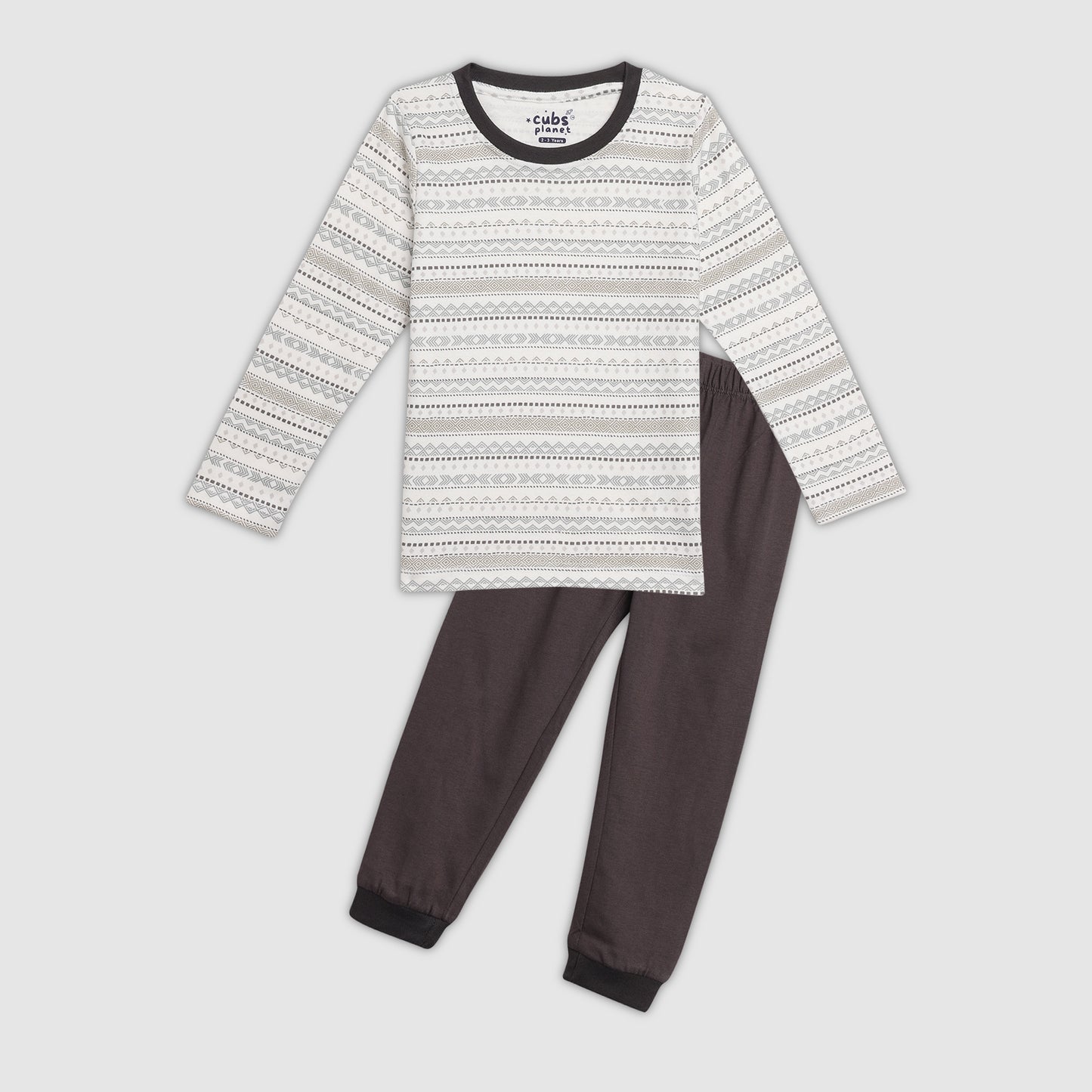 Winter Maze Pajama Set