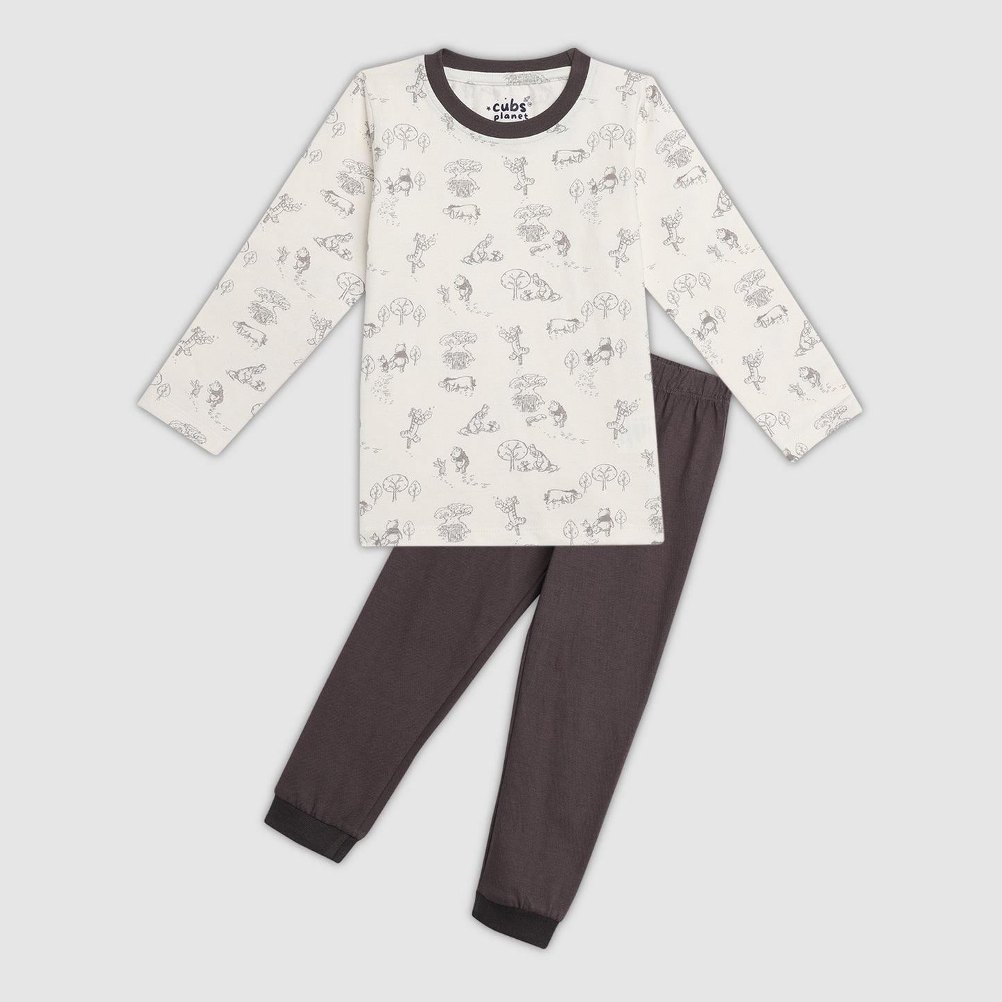 Cubs & Trees Pajama Set