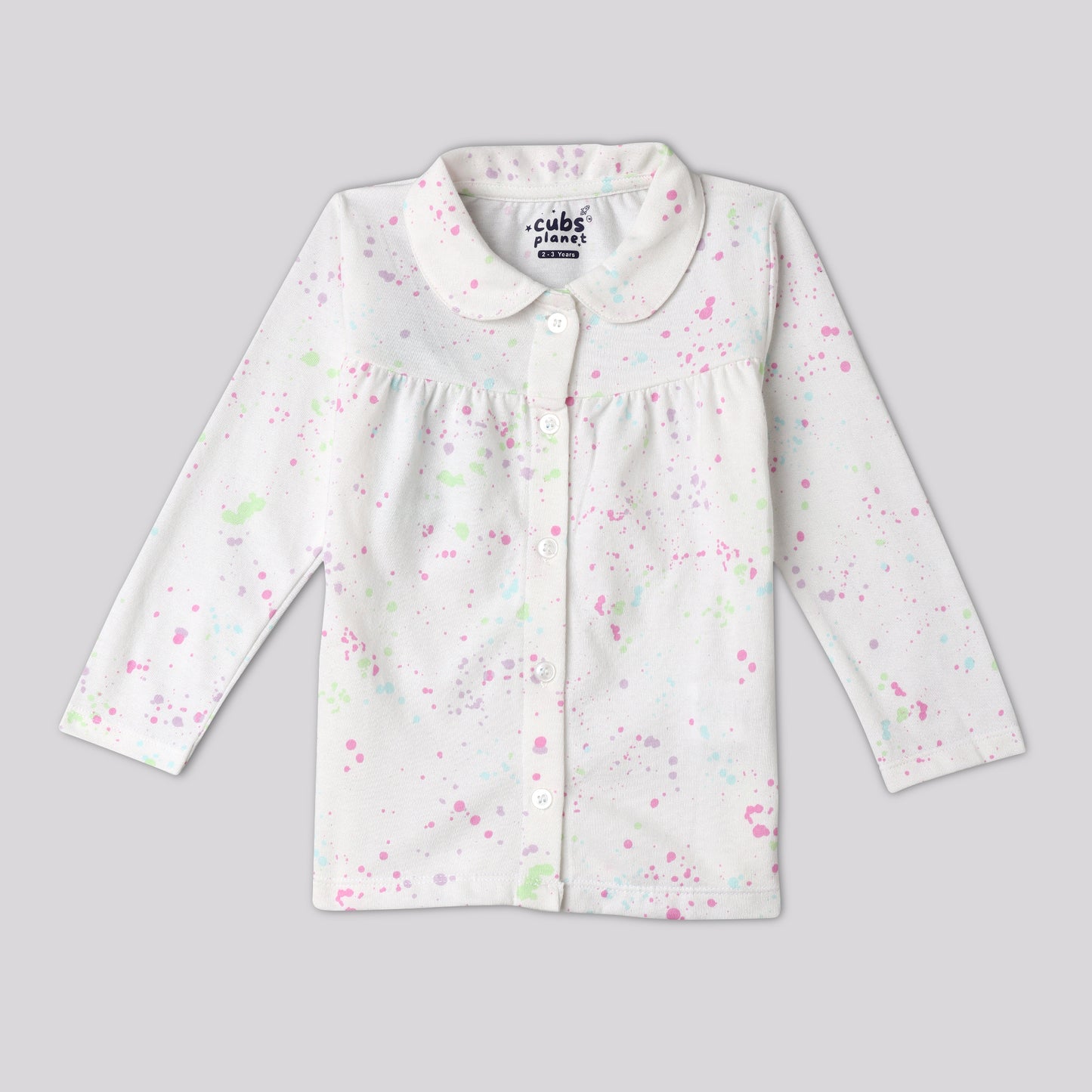 Cotton Candy Splash Pajama Set