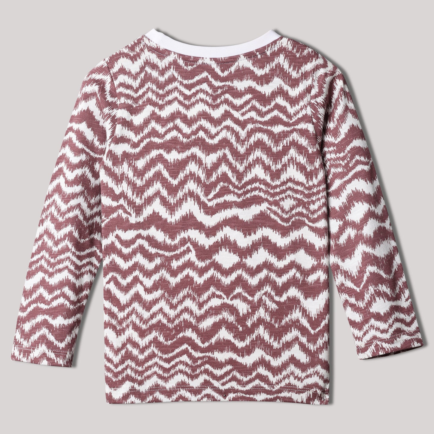 Choco Zigzag Pajama Set