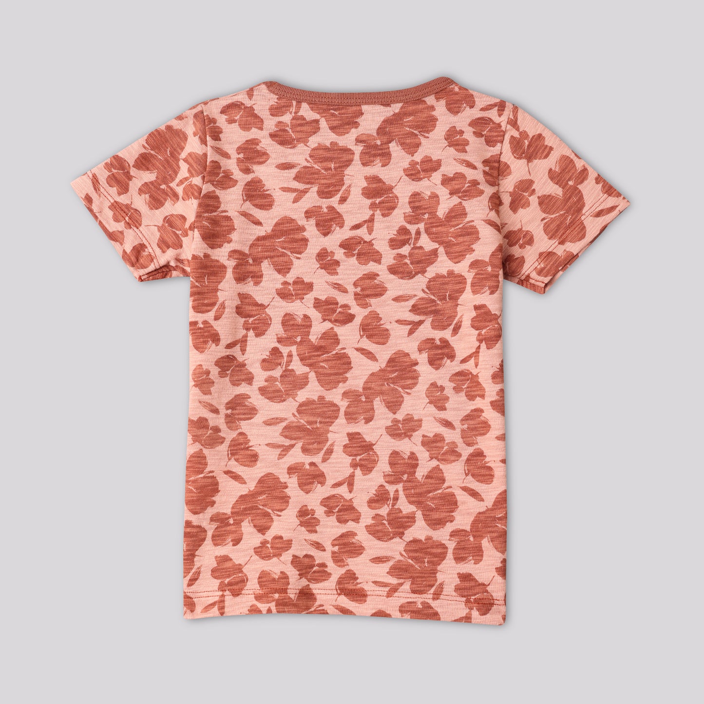 Autumn Rust Pajama Set Half Sleeve
