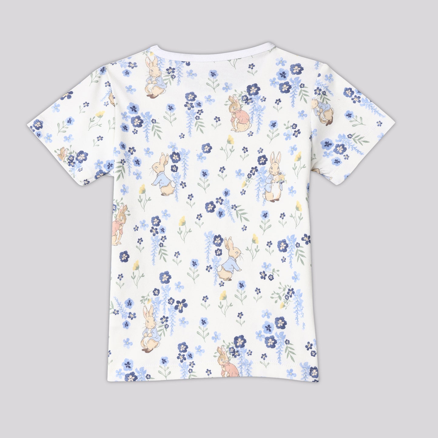 Bluebell Bunny Pajama Set Half Sleeve