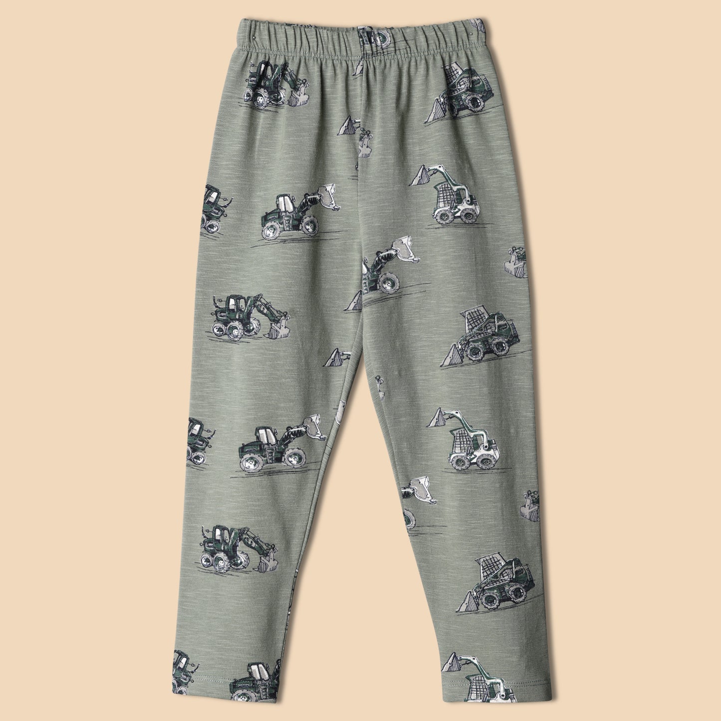Mighty Machine Pajama Set Half Sleeve
