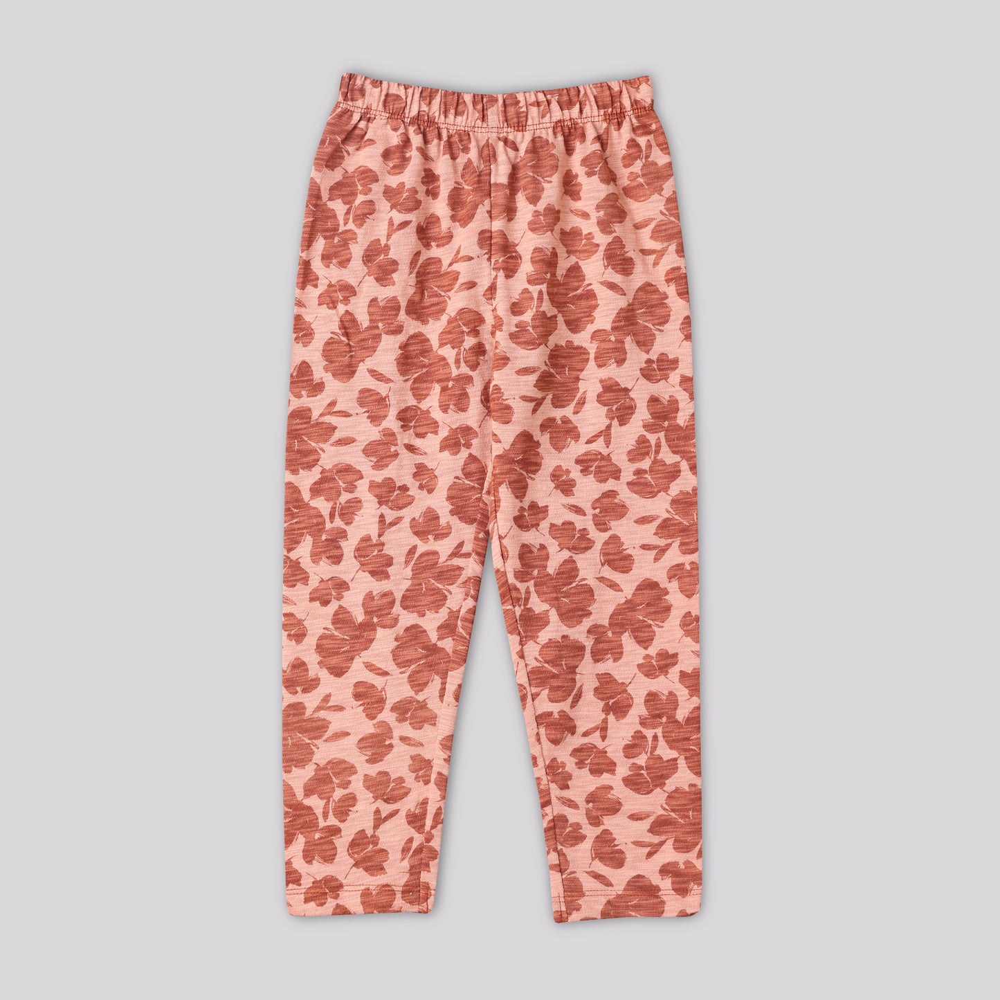 Autumn Rust Pajama Set Half Sleeve
