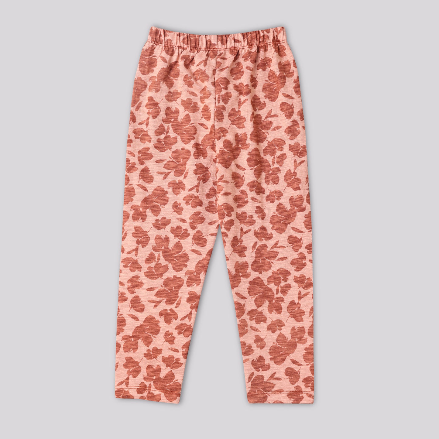 Autumn Rust Pajama Set Half Sleeve