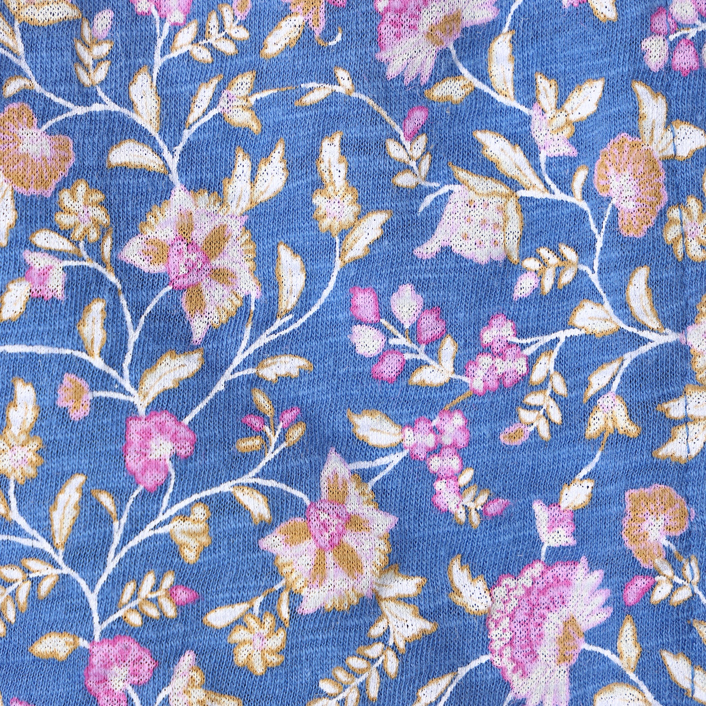 Blue Blossom Pajama Set