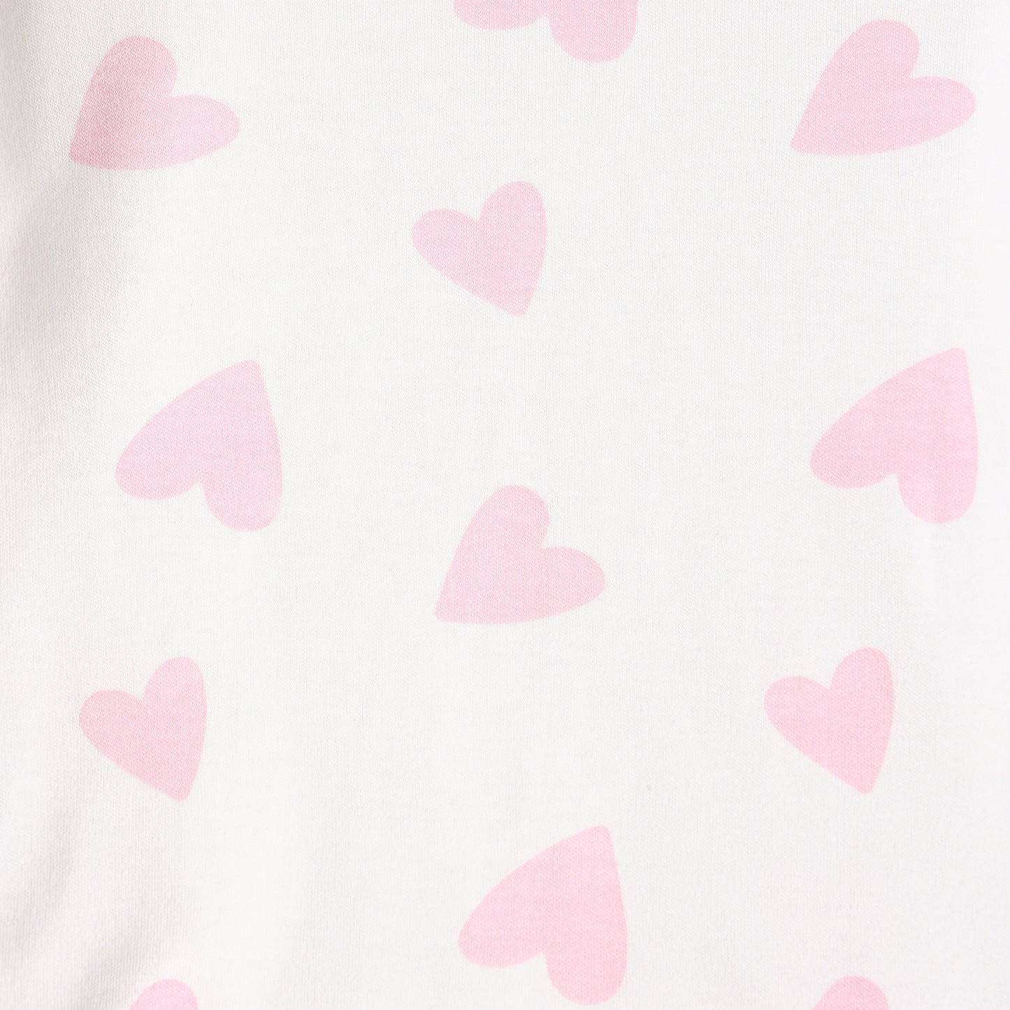 Pink Hugs Pajama Set Half Sleeve