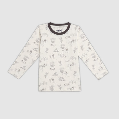 Cubs & Trees Pajama Set