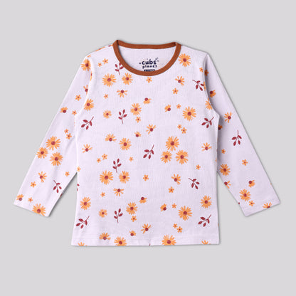 Amber Flower Pajama Set