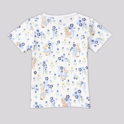 Bluebell Bunny Pajama Set Half Sleeve