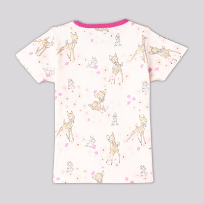 Fawn & Fluff Pajama Set Half Sleeve