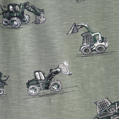 Mighty Machine Pajama Set Half Sleeve