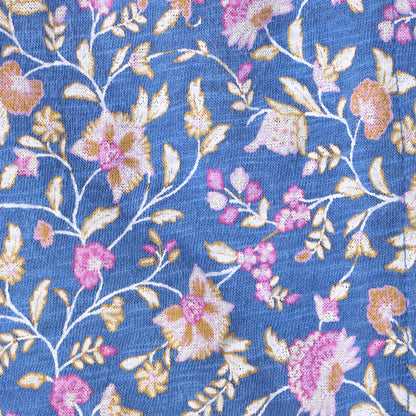Blue Blossom Pajama Set