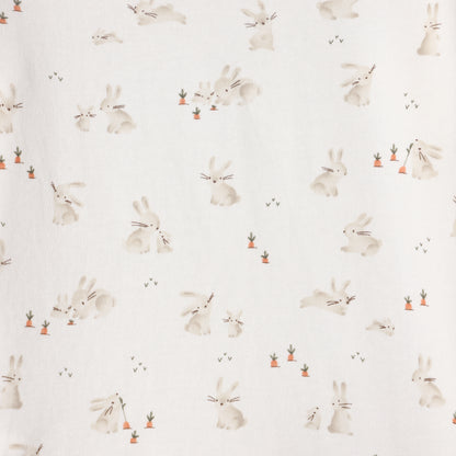 Rust & Rabbits Pajama Set
